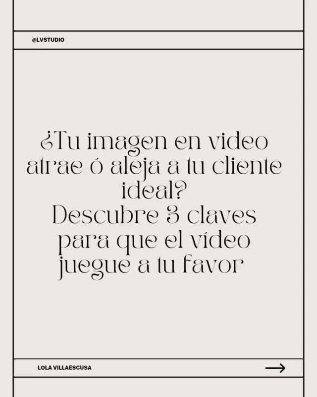En un mundo donde el vídeo es protagonista, no basta con aparecer…
Hay que hacerlo con intención, estrategia y coherencia.

Hoy te comparto 3 claves esenciales para que tu imagen en vídeo sea una aliada poderosa de tu marca personal:

🎙 El tono que usas para comunicar
👗 El estilo que proyectas
💡 El entorno que te rodea

Haz swipe y descúbrelas en detalle.
Y al final, reflexionamos juntas: ¿estás comunicando lo que realmente deseas?

#ImagenDeMarca #ImagenProfesional #MujeresVisibles #MarcaPersonal #EstilismoEstratégico #EmpresariasVisibles #TalkingHead #ImagenEnVideo #TheStylistHouse
